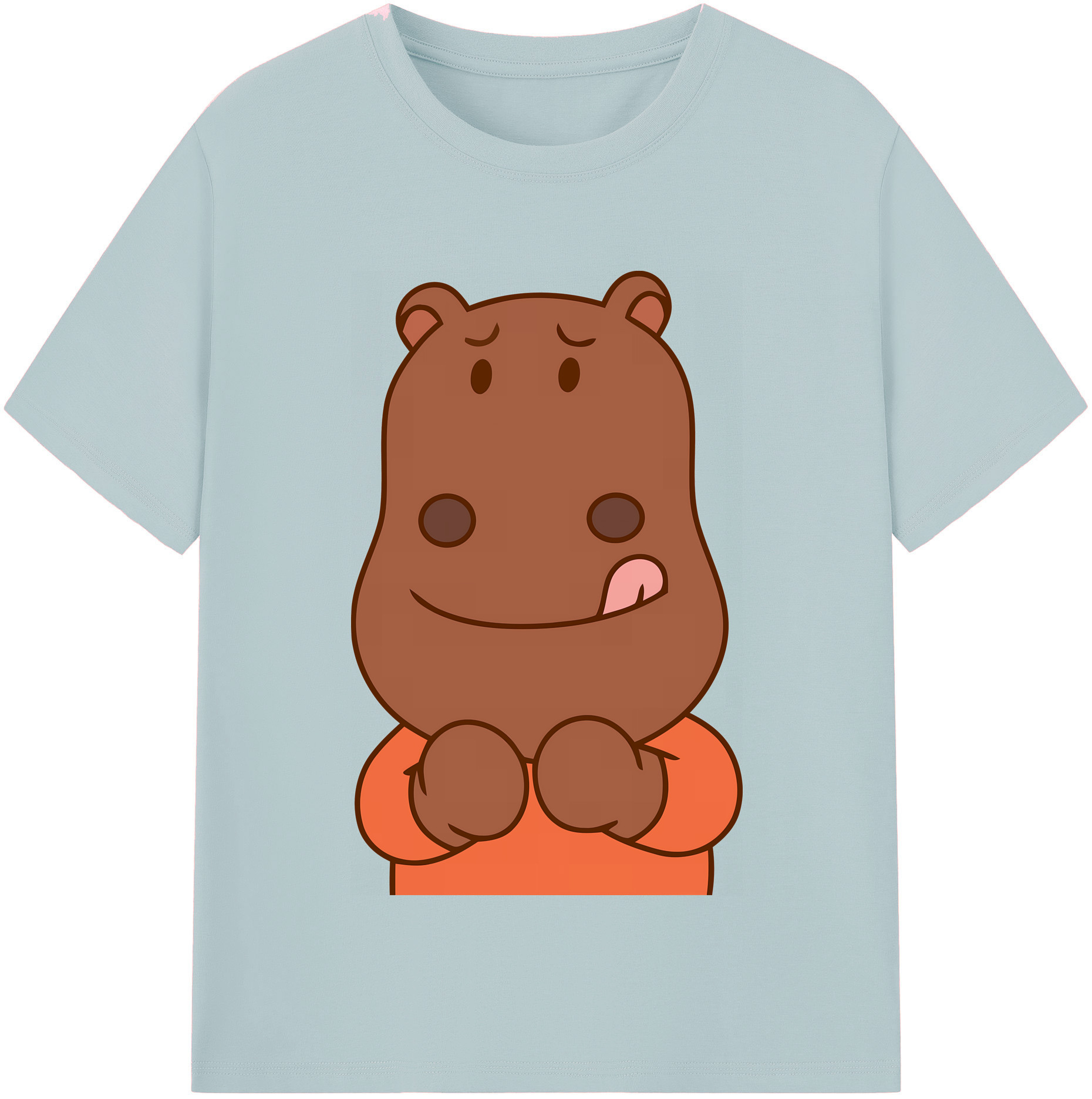 （画像用） アンパンマン Anpanman 綿100％半袖Tシャツ（フロントプリント）
